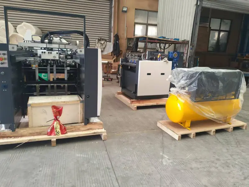 New Star YFMA-760 自動プレコート ラミネート機は間もなくサウジアラビアの顧客に出荷されます。